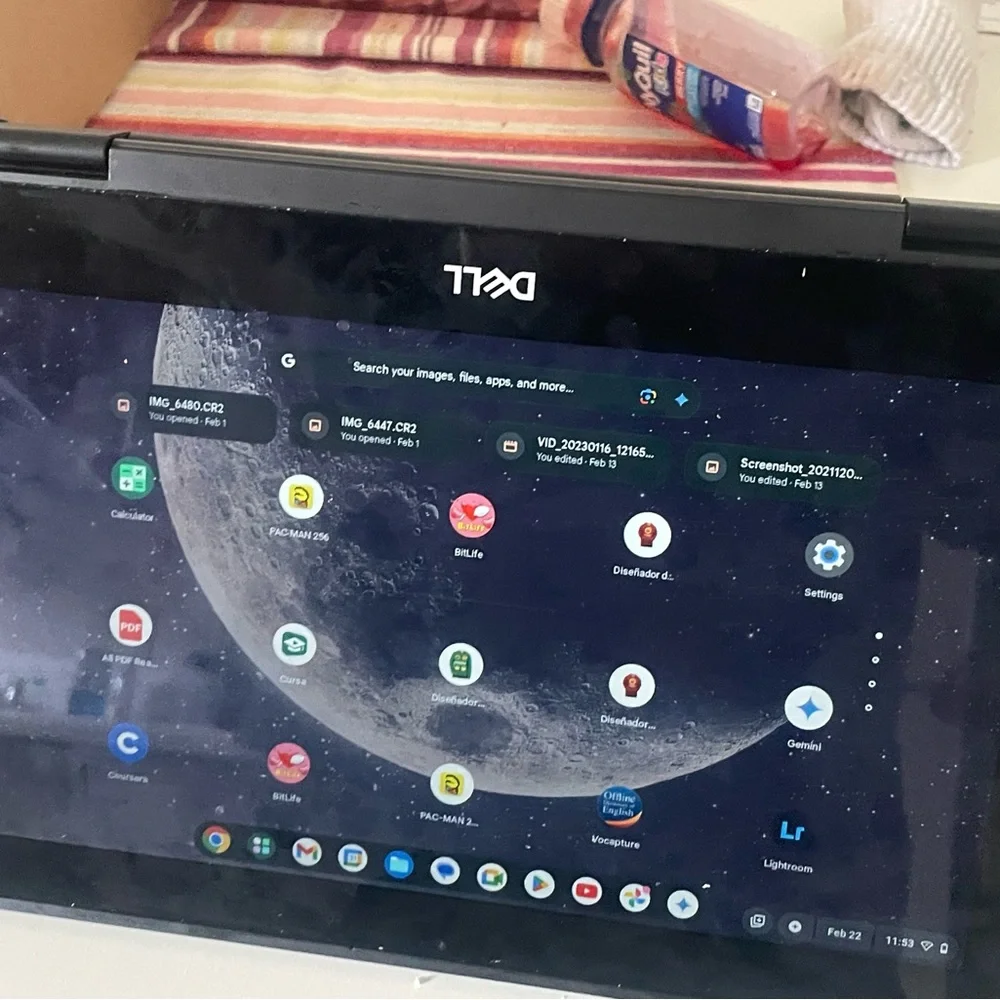 Dell Sleek Black Chromebook